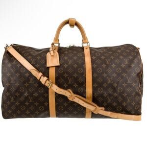 Louis Vuitton Keepall 60 bandelier Travel Bag